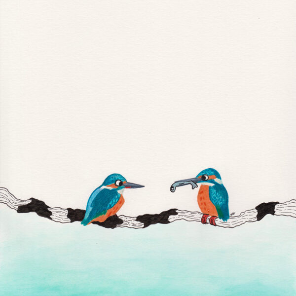 parade / aquarelle, crayon et stylo / 21 x 29,7 cm / 2024